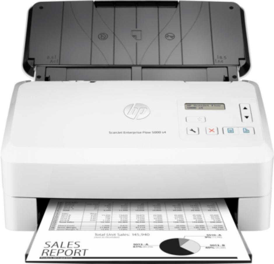 Pro 5000 S4-1200x1200 - Hp Scanjet Enterprise Flow 5000 S4 (1200x1200), Png Download