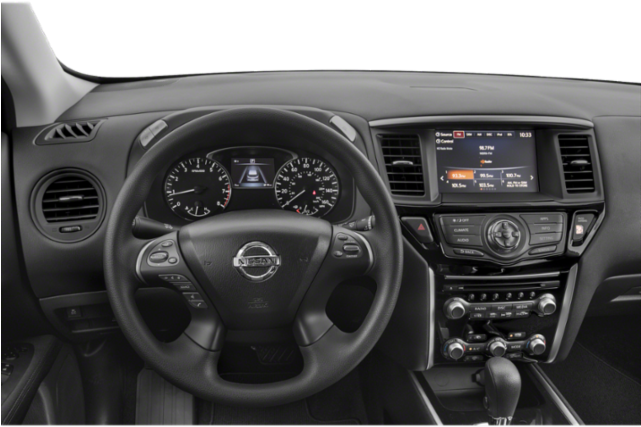 New 2019 Nissan Pathfinder S 4x4 - 2019 Pathfinder S Interior (640x480), Png Download