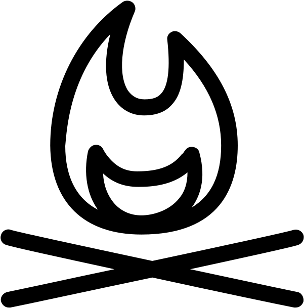 Campfire (1024x1024), Png Download
