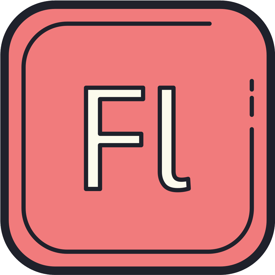 Adobe Flash Icon - Orange (1600x1600), Png Download