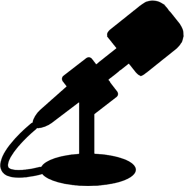 Download Noise Clipart Sound Recording Microphone Silhouette Png Image With No Background Pngkey Com