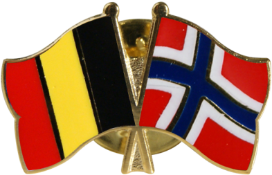 Norway Friendship Flag Pin, Badge - Flag (1500x997), Png Download