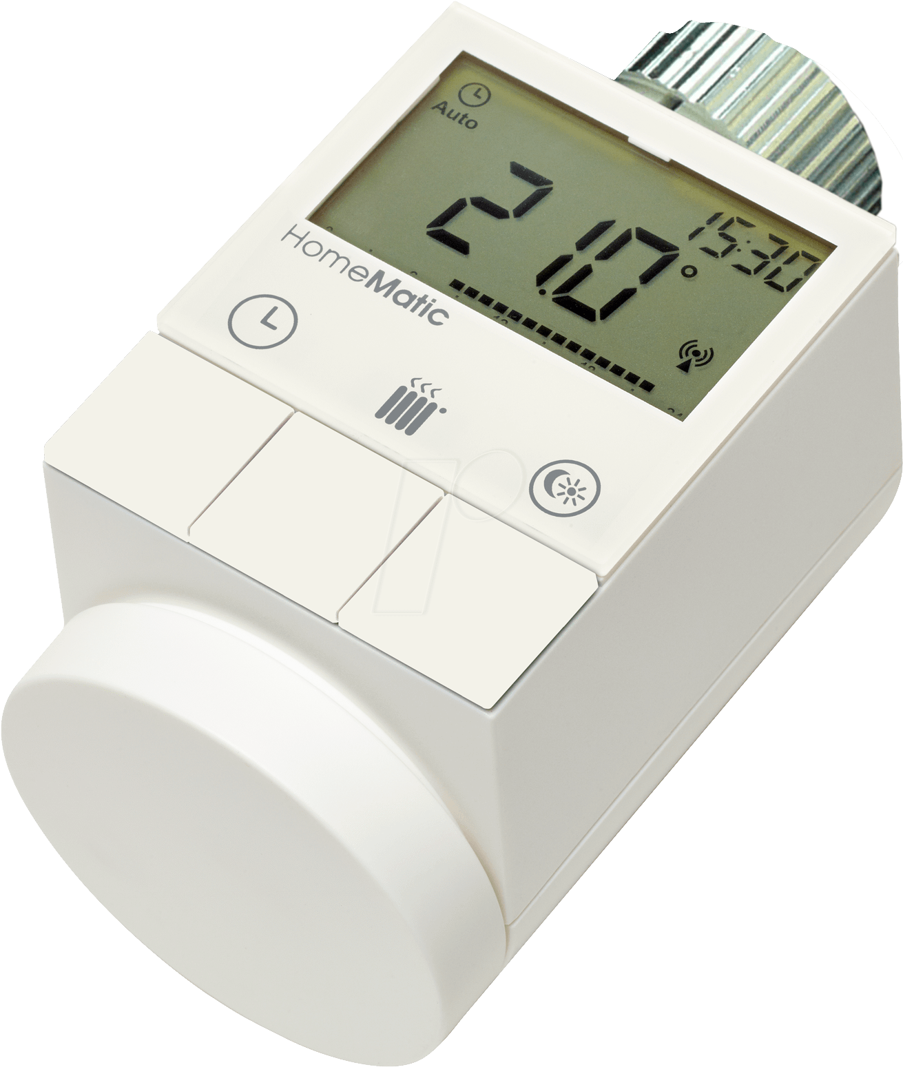 Radio-controlled Radiator Thermostat Homematic - Radiator Thermostat Z Wave (1327x1560), Png Download