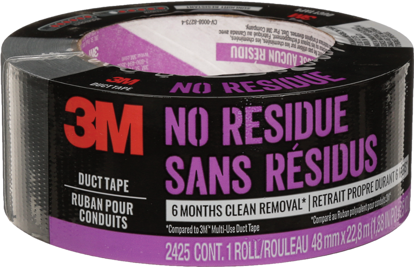 3m No Residue Duct Tape 2" - Cosmetics (850x850), Png Download