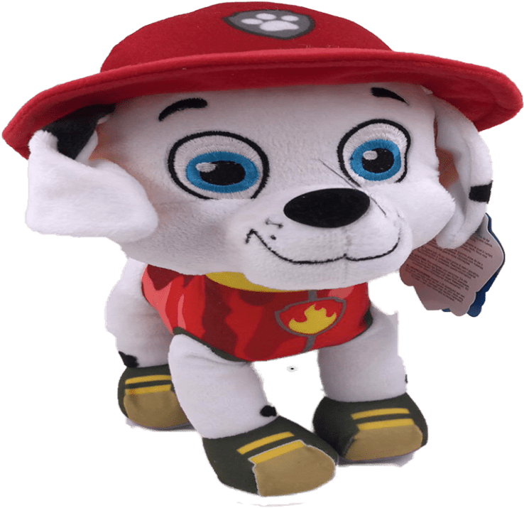 Paw Patrol - Bamse Marshall - Stuffed Toy (960x960), Png Download