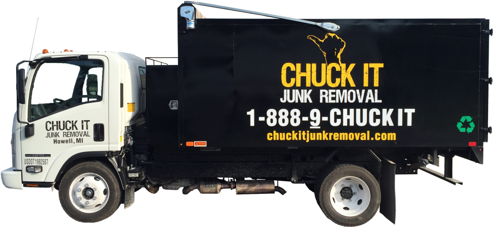 Angie's List Award Chuck It Junk Removal Dumpster Rental - Commercial Vehicle (1024x768), Png Download
