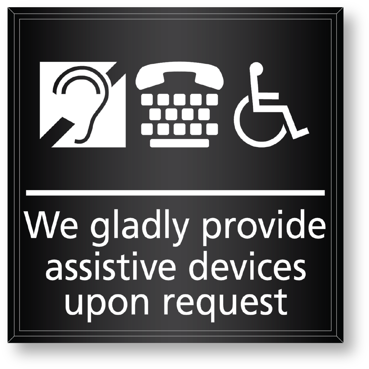 Informational Signs - Unisex Disabled Toilet Sign (1310x1251), Png Download