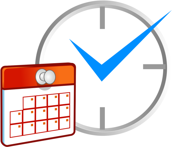 7 Ways To Effectively Manage Your Time For Voice Over - Clock Schedule (1024x768), Png Download