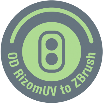 Od Rizom - Zbrush Bridge - Emblem (1140x380), Png Download