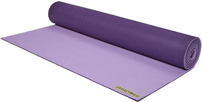 Jade Two Tone Lavender/purple Yoga Mats - Exercise Mat (800x800), Png Download