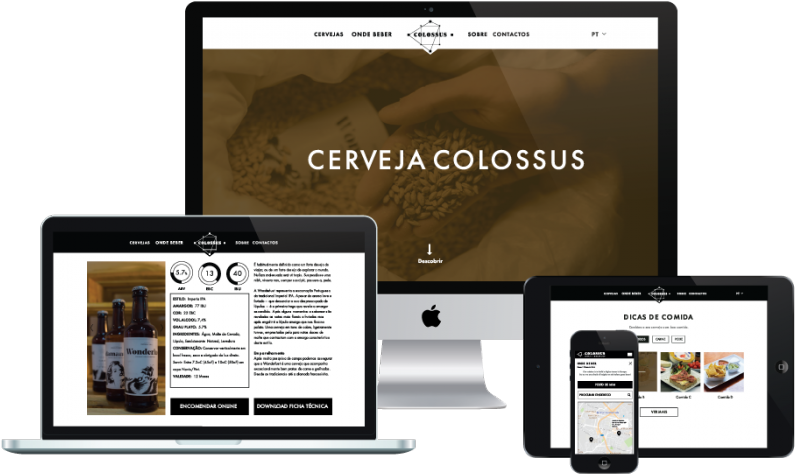 <> Colossus Craft Brewery </> (876x525), Png Download