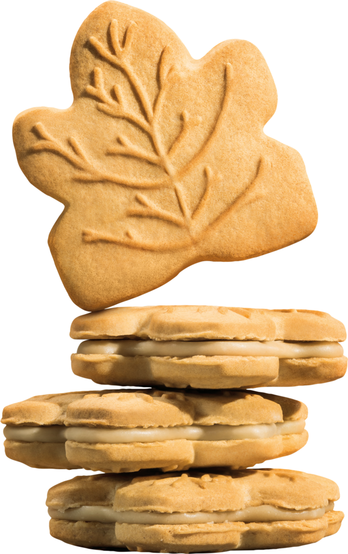 Fr - Benton's Maple Cream Cookies (713x1134), Png Download