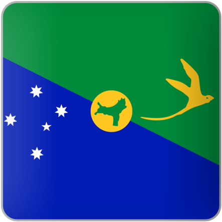 Christmas Island Flag Circle (640x480), Png Download