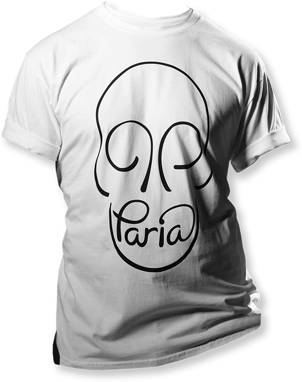 Mens Skull Face Tee - Active Shirt (758x758), Png Download