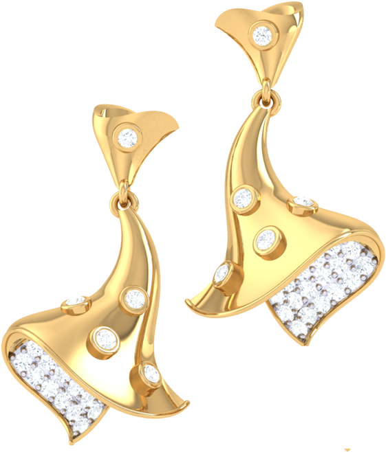 Diamond Earings (800x800), Png Download
