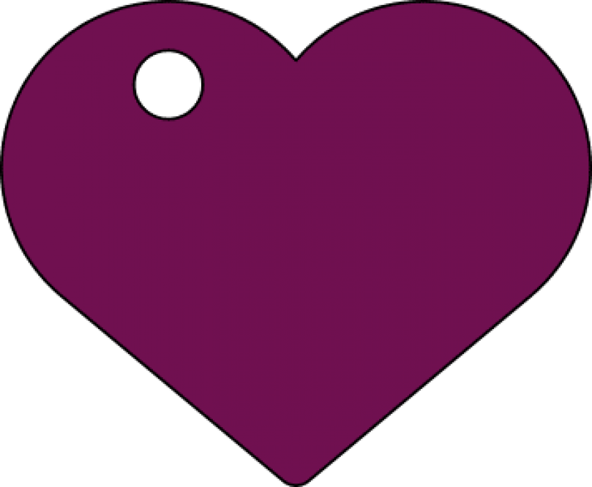 Free Png Download Coração Lilas Png Images Background - Heart (851x700), Png Download