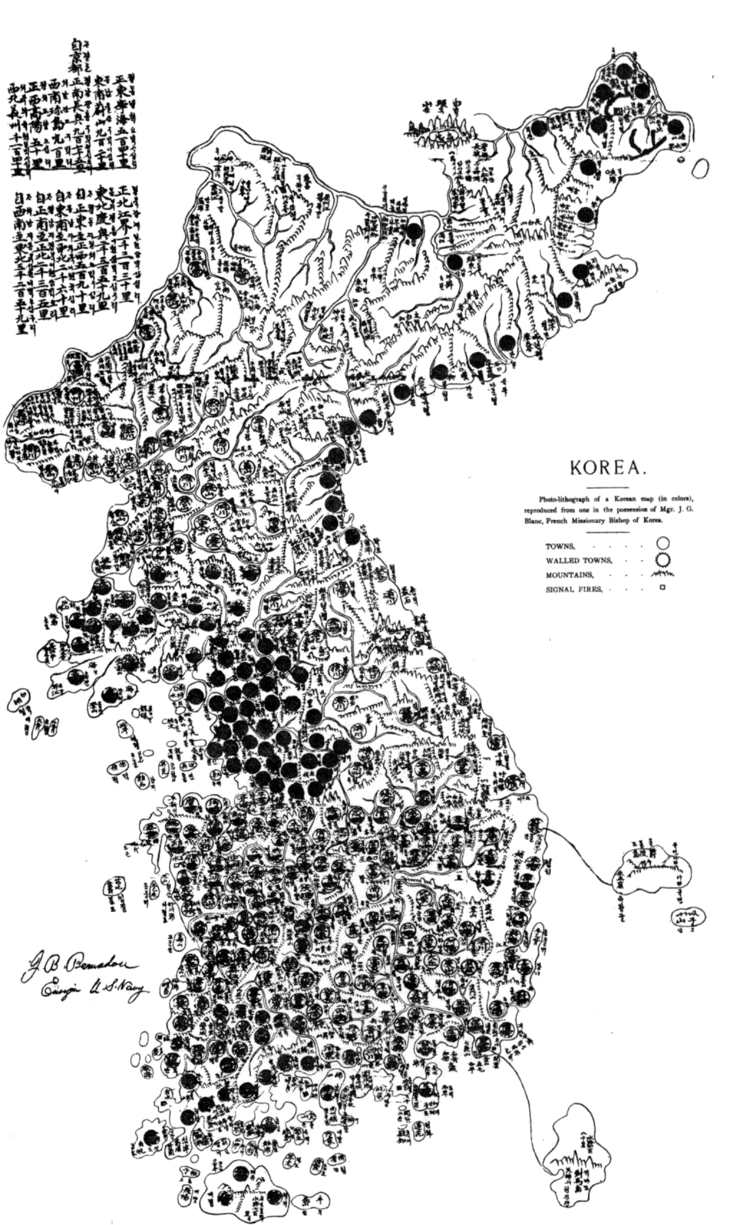 Korea 1890 - Korea 1890 Map (2416x4000), Png Download