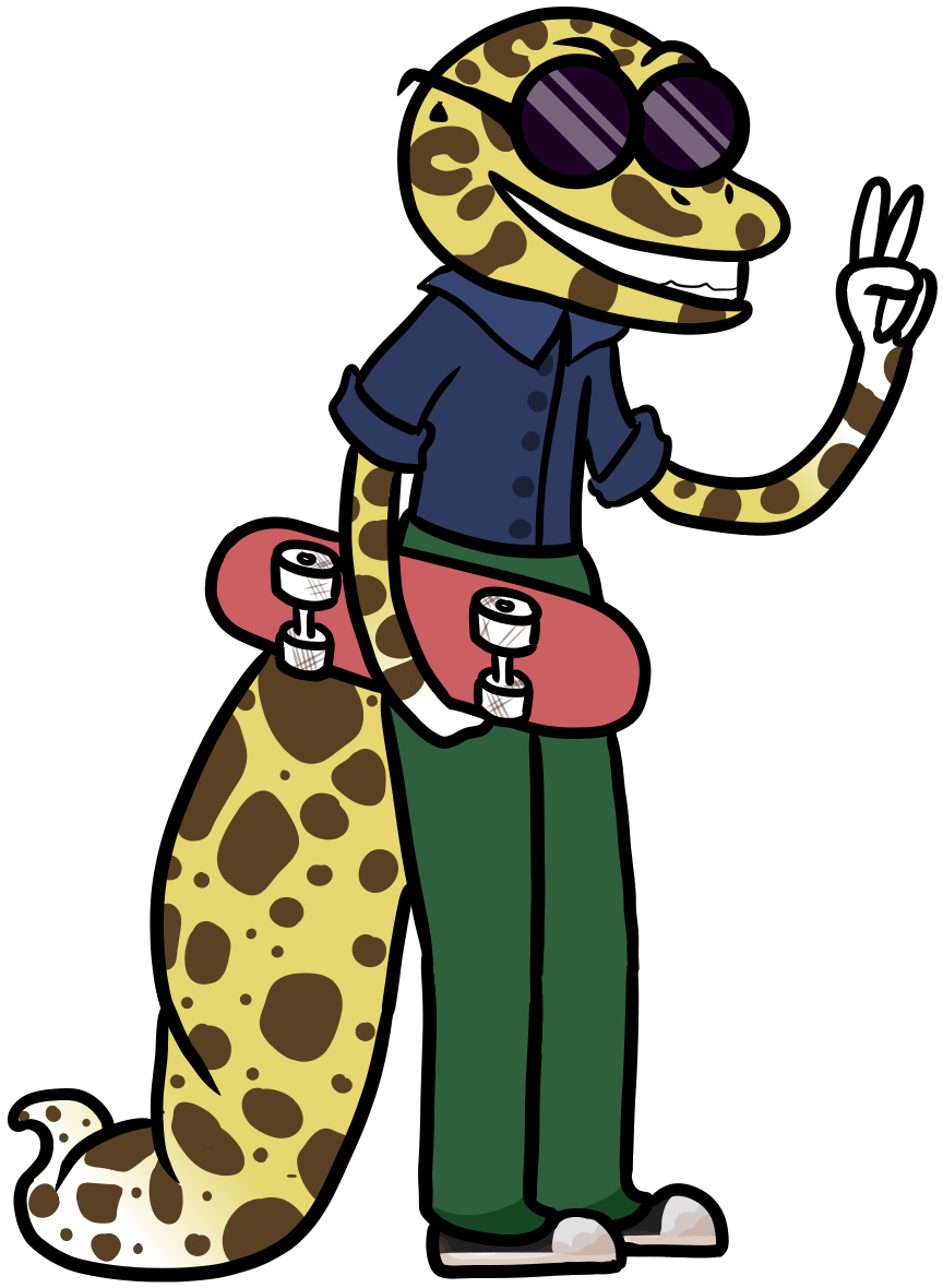 Leopard Gecko Adopt (960x1280), Png Download