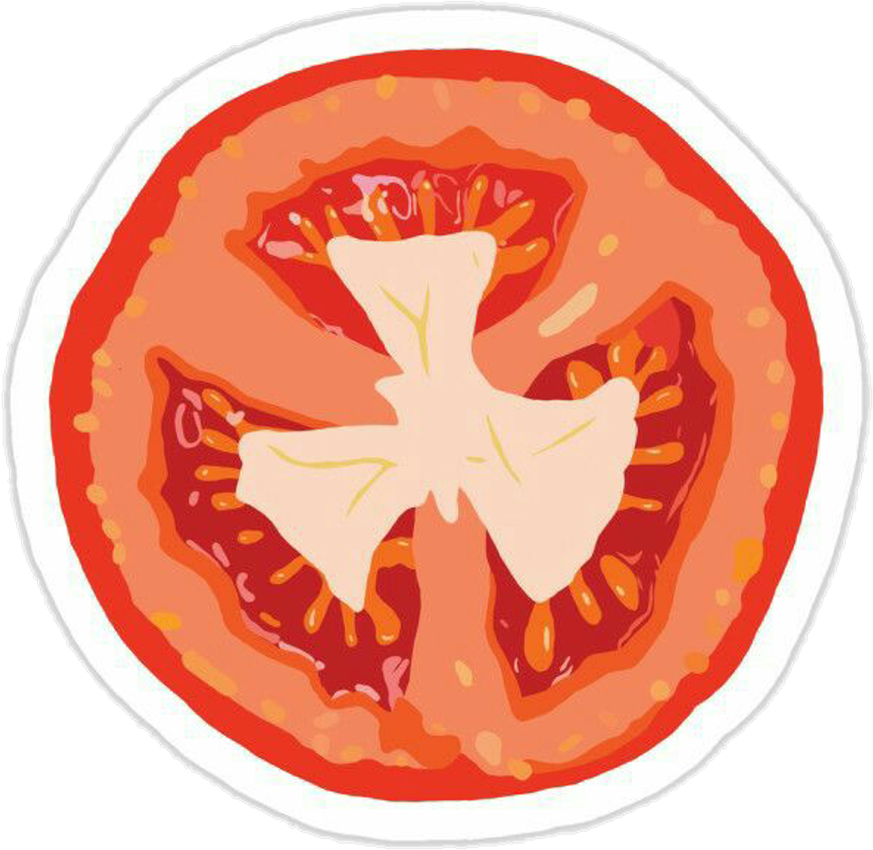 Tomate Sticker - Tomato Sticker (1024x1024), Png Download