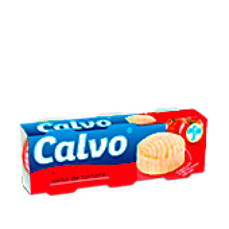 Atún Claro Con Salsa De Tomate Calvo Pack 3 Ud - True Tunas (800x800), Png Download