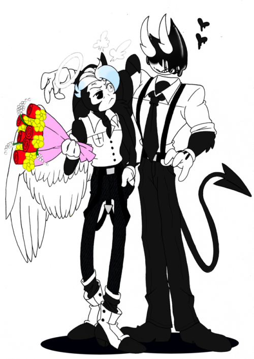 Ask The Fallen One Axel - Bendy Axel The Fallen Angel (500x706), Png Download