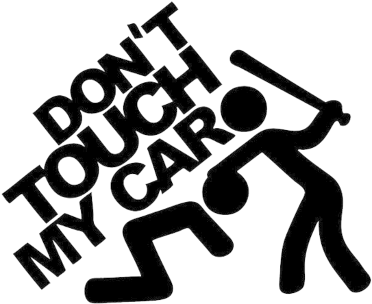 Don't Touch My Car - Don T Touch My Car (580x580), Png Download
