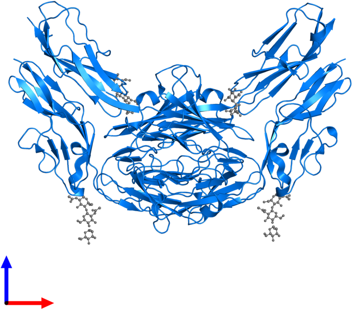 <div Class='caption-body'>pdb Entry 4xb7 Contains 2 - Illustration (800x800), Png Download