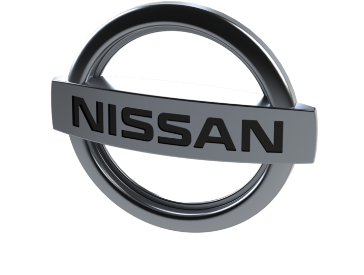 Nissan 3d Logo Model (800x640), Png Download