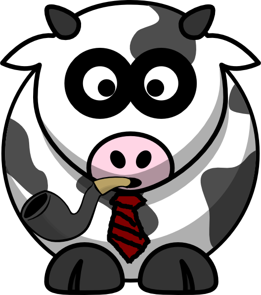 How To Set Use Father Cow Svg Vector (528x598), Png Download