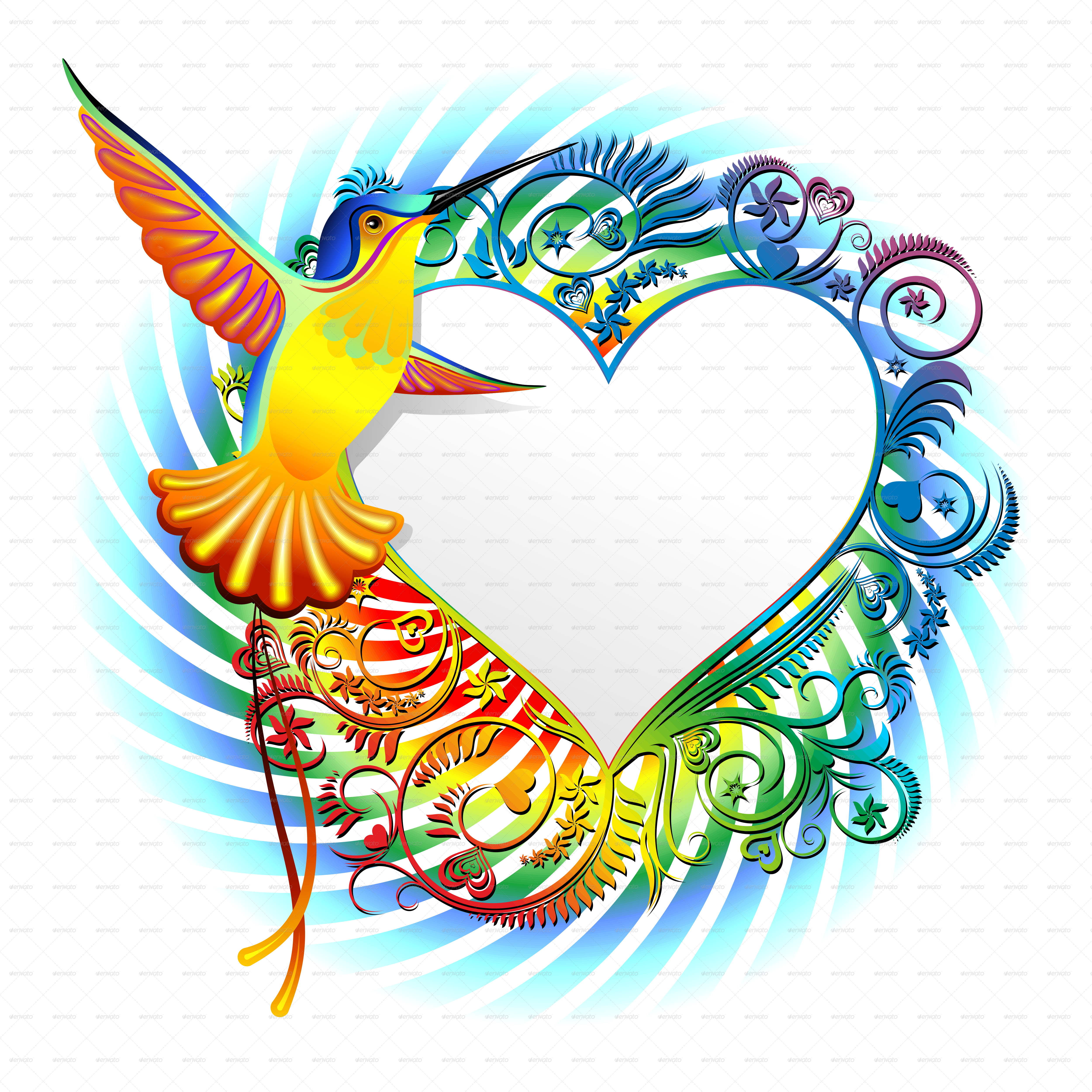 Png Royalty Free Exotic Designs By Bluedarkat Graphicriver (5000x5000), Png Download