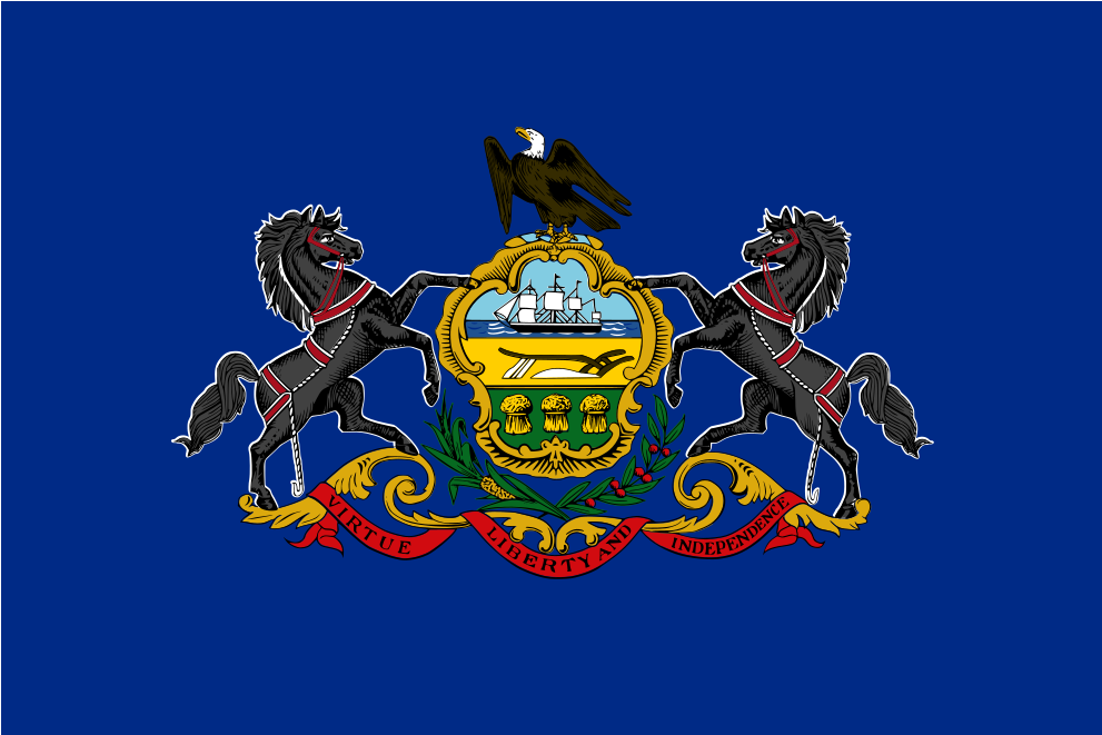 Download Svg Download Png - Pennsylvania State Flag Large (1024x1024), Png Download
