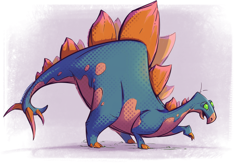 Stegasauras 1000 (1000x722), Png Download