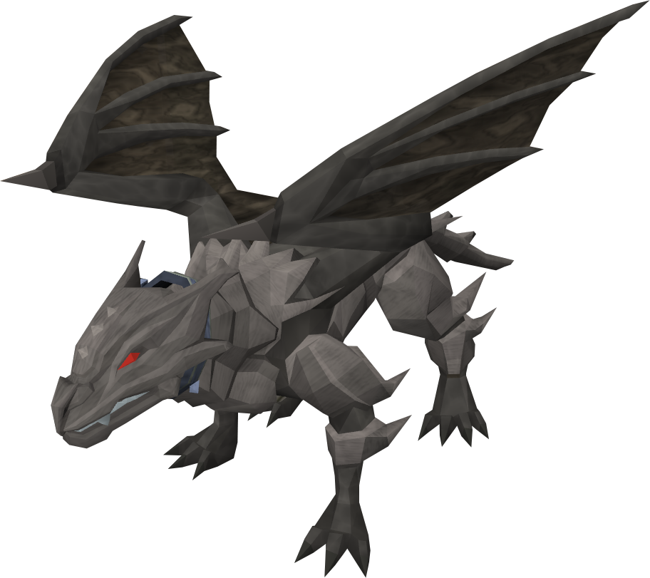 Runescape Mithril Dragon (912x811), Png Download