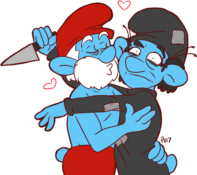 Smurfs - Why - Gargamel Fanart (674x600), Png Download