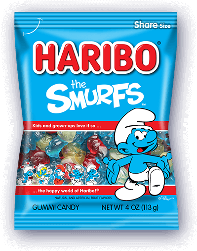 Haribo Smurfs (560x560), Png Download