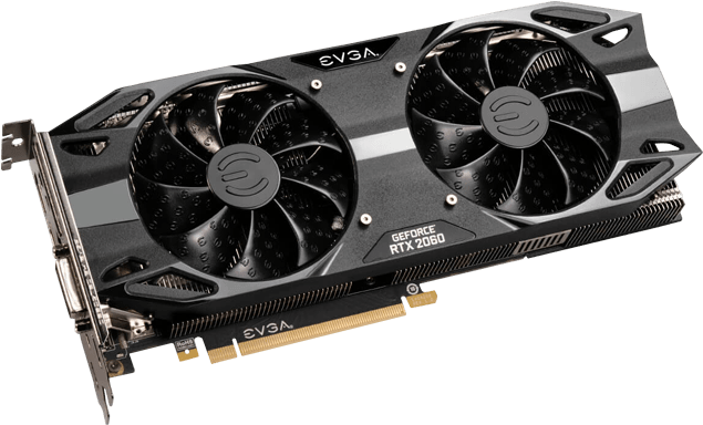 Geforce Rtx™ 2060 Xc Ultra Gaming, - Geforce Rtx 2060 Xc Ultra Gaming Black Back Plate (700x700), Png Download