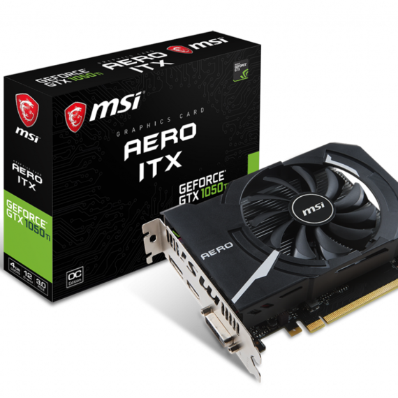 Msi Gtx 1050ti Aero Itx 4g Oc - Msi Gt1030 Aero Itx 2g Oc (570x570), Png Download
