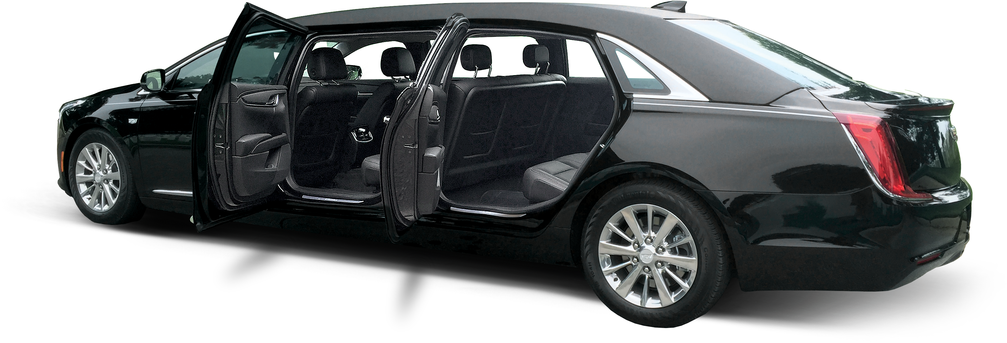2018 52-inch Cadillac Xts Six Door Limousine - Limousine (3264x2448), Png Download