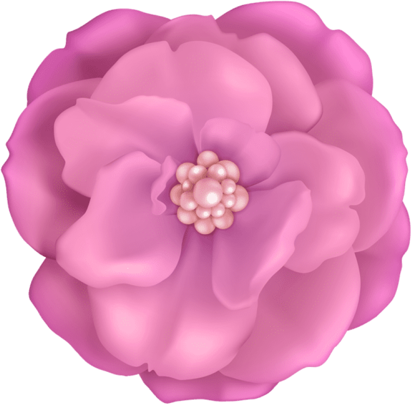 Free Png Download Pink Flower Decorative Png Images - Artificial Flower (850x836), Png Download