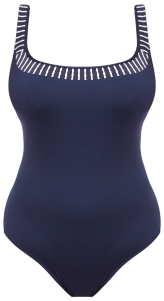 Fantasie San Remo One Piece Swimsuit Ink Blue - Maillot (600x600), Png Download