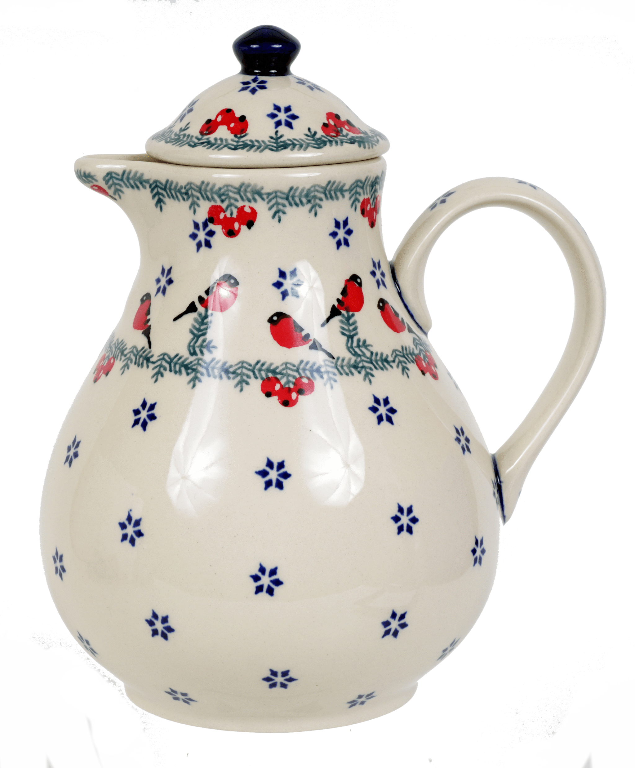 5 Liter Coffee Jug With Lid - Ceramic (2048x2477), Png Download