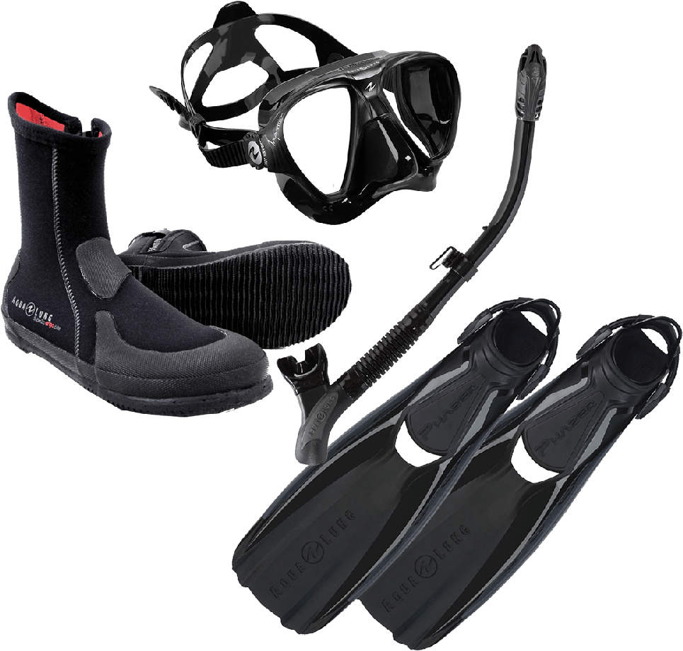 Aqualung Snorkel Package - Aqualung Impression (1000x1000), Png Download