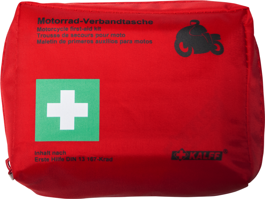First Aid Kit Red - Prva Pomoč Za Motoriste (900x900), Png Download