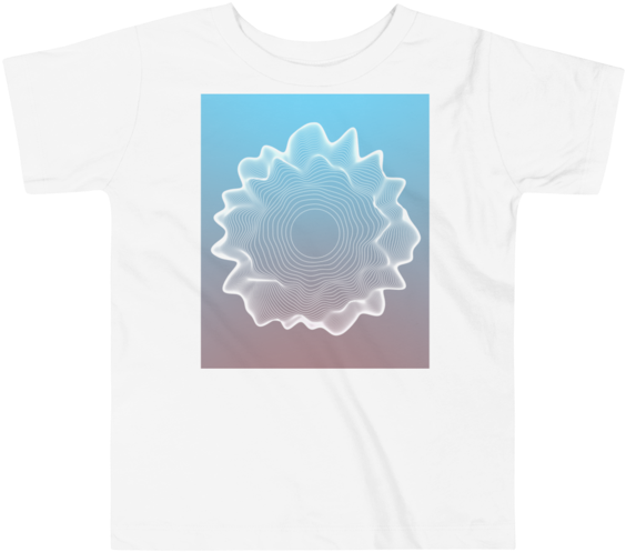 Concentric Circles // Toddler Short Sleeve Tee - Holding Hands (600x600), Png Download