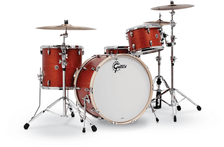 Brooklyn, New York And Gretsch Drums Share An Inseparable - Gretsch Brooklyn Satin Cherry Red (768x580), Png Download
