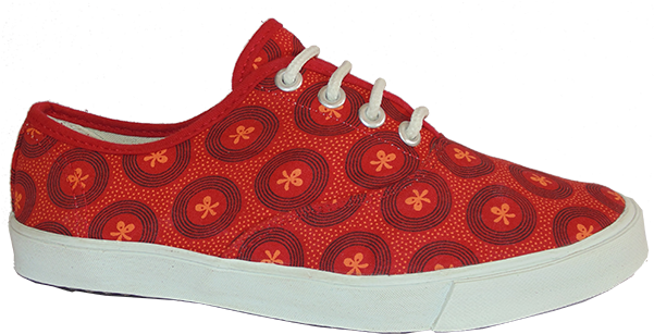 Tribal Pattern Lace-ups - Skate Shoe (600x600), Png Download
