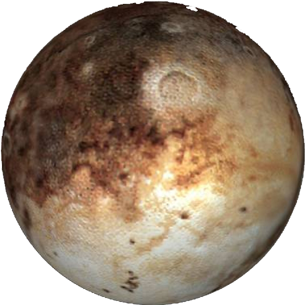 Originalmente Classificado Como Um Planeta, Plutão - Real Picture Of Pluto Planet (1000x750), Png Download