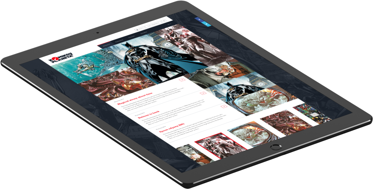 It's A New Comics E Shop Aimed To Satisfy Both Rookie - Tablet Computer (1440x900), Png Download