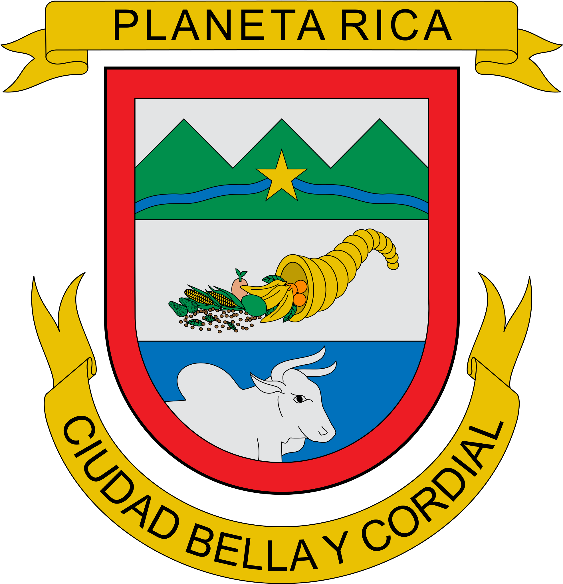 Open - Alcaldia De Planeta Rica (2000x2074), Png Download
