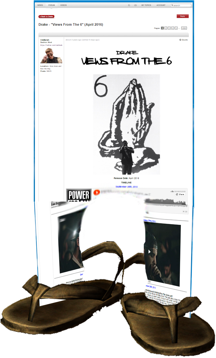 Dirtyboyd On About 3 Years Ago - 6 God (800x1200), Png Download